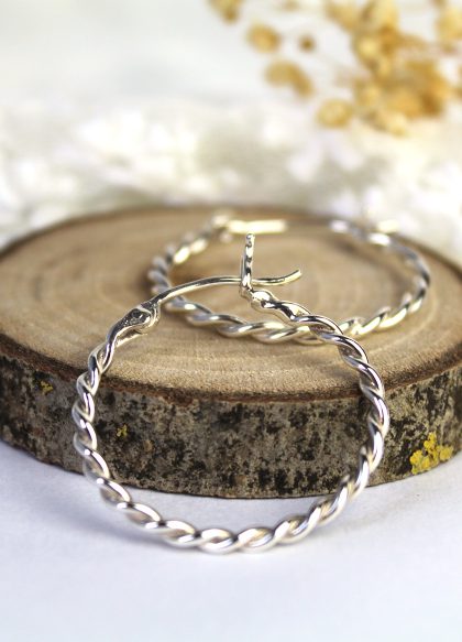 Oorbellen Entrelacé