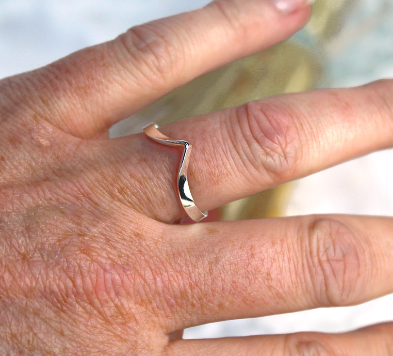 Zilveren Wish-ring - Afbeelding 3