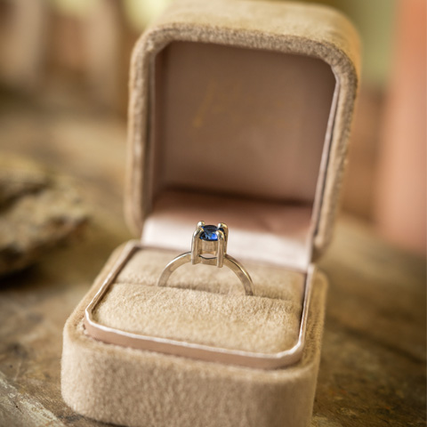 Ring Blue Eterne - Madame Bijou